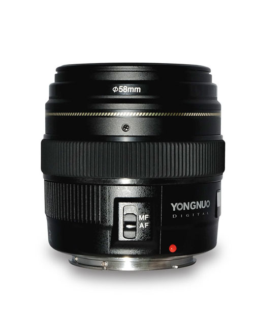 OBJETIVO YN100mm F2 para Canon