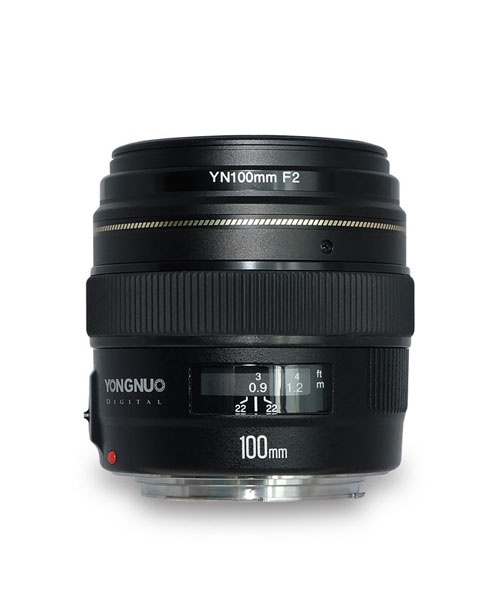OBJETIVO YN100mm F2 para Canon