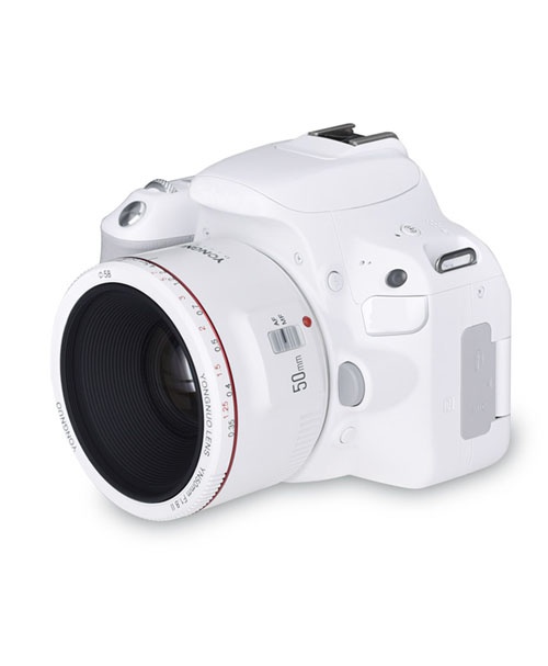 YN50mm F1.8II C BLANCO LENTE