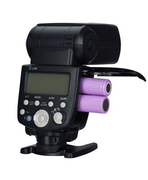YN560Li FLASH CON PILAS 18650
