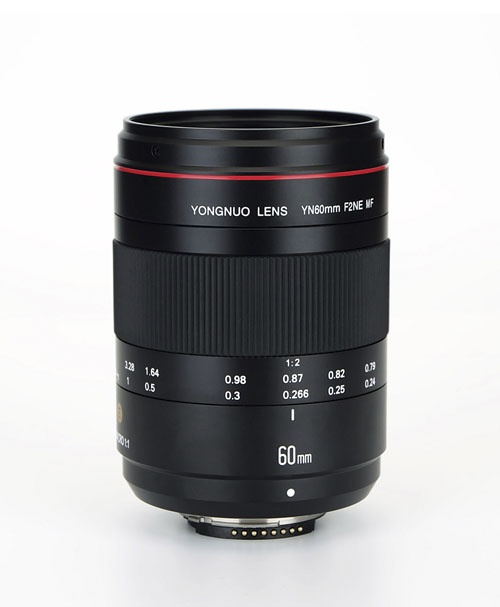 YN60mm F2NE MF Lente Macro Nikon