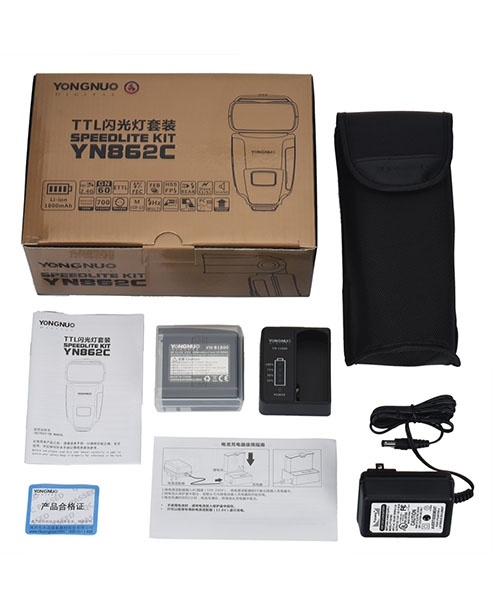 Flash TTL Litio YN862C